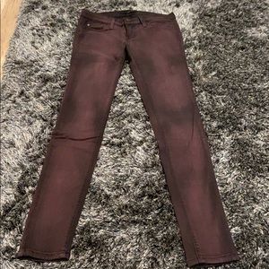 KanCan Women's Skinny Jeans in Dark Brown